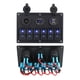 thumbnail image 5 of Panel de interruptor de de 6 , regulable automáticamente, panel de interruptor de lámpara antiniebla LED de encendido / Luz azul kusrkot Panel de interruptores basculantes, 5 of 8