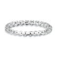 thumbnail image 1 of Bague en Argent Sterling Stackable Expressions Topaze Blanche Taille 5, 1 of 3