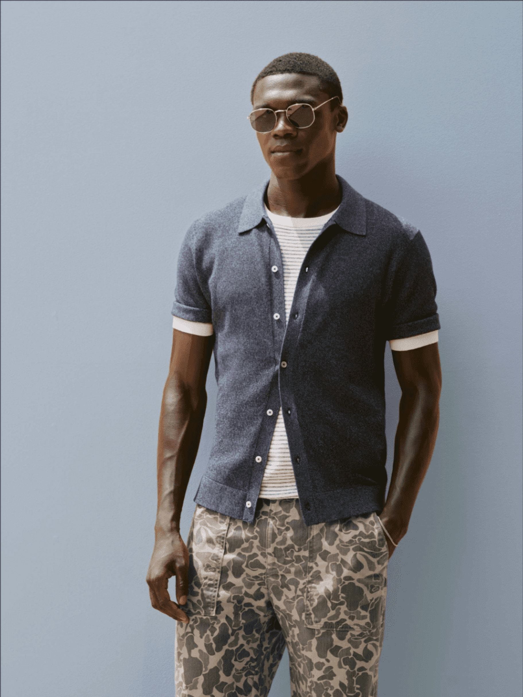 Free Assembly Men's Cotton Camo Utility Pants, Sizes 30-38