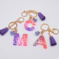 thumbnail image 1 of Linda letra colgante llavero creativo borla bolso accesorios A-z letras LingWen 8390615585125, 1 of 1