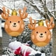 thumbnail image 4 of Adornos Navideños Inflables para Jardín | Bola Inflable de Pvc de 73 Cm (28,7 Pulgadas) con Forma de Adorno Navideño | Marrón | Ideal para Decorar El Jardín | 1 Unidad, 4 of 6