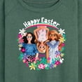 thumbnail image 3 of Barbie - Easter - Happy Easter - Women's Lightweight French Terry Long Sleeve Shirt, 3 of 5