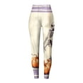 thumbnail image 6 of adviicd Womens Halloween Soft Comfy Leggings Printed Stretchy Leggings Yoga Pants (White, M), 6 of 7
