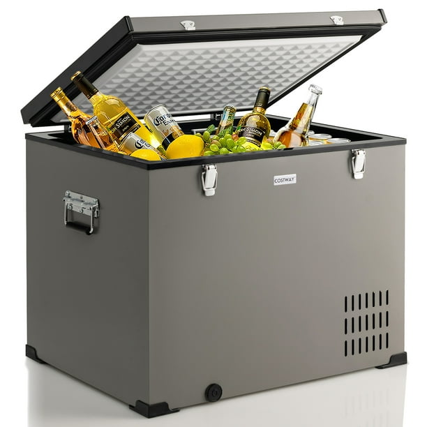 Costway 54 quart portable refrigerator 2025