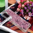 thumbnail image 6 of Slim Fit Phone Case for Samsung Galaxy S23 (Not fit S23 Plus), Glitter Liquid Quicksand Effect Silicone Soft TPU Case with Camera Lens and Screen Protection for Galaxy S23,LSWT Diamond Rose, 6 of 6