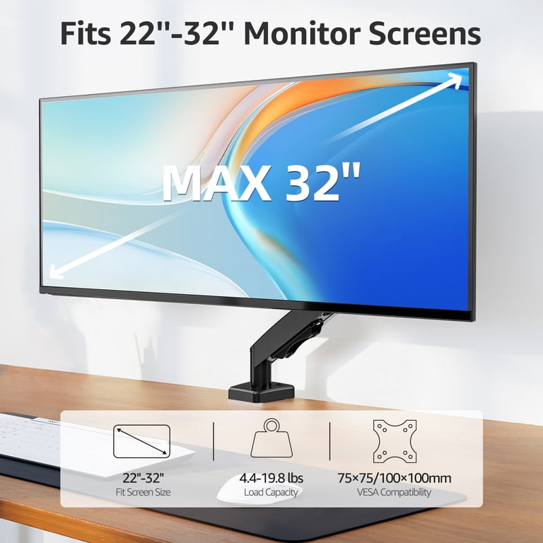 Mount Pro Monitor Arm 22-32 Inch Adjustable Height photo 2