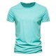 thumbnail image 1 of Camiseta 100% de algodón de calidad de marca para hombre, camisetas con cuello en V y diseño de moda, camisetas sólidas ajustadas, camisetas para hombre, camisetas de manga corta para hombre Tan Jianjun unisex, 1 of 2