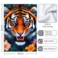 thumbnail image 3 of 2 Pcs Funny Kitchen Towels,Tiger and Flowers Microfiber Dish Towels,Kitchen Tea Towels,Kitchen Towel Set (18" X 26"), 3 of 3