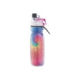 thumbnail image 3 of O2COOL Elite Mist 'N Sip - Thermal bottle - 20 fl.oz - tie-dye purple, 3 of 5