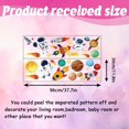 thumbnail image 2 of Colorful Planets Wall Stickers Outer Space Wall Decals Universe Astronauts Wall Sticker Boys Room Decor Vinyl DIY Art for Baby Kids Bedroom Nursery Decor Space Fan's Gift DIY, 2 of 7