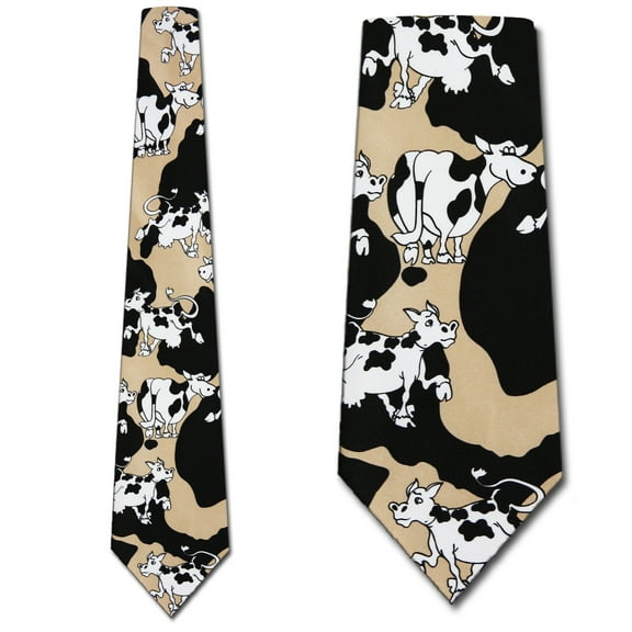 Cow Hide Necktie Mens Tie