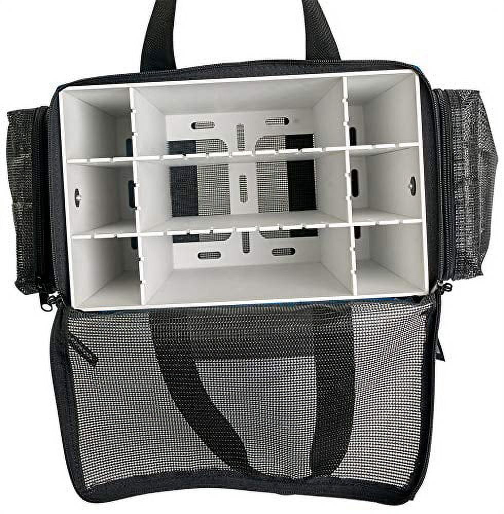 Lakewood Fishing Medium Blue Saltwater Case Tackle Box Adjustable Lure Dividers