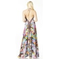 thumbnail image 2 of Sakkas Lizi 2 Women's Maxi High-Low Halter Handkerchief Dress Beach Party Vacation - 547 - One Size, 2 of 5