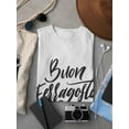 thumbnail image 3 of Buon Ferragosto Noir T-Shirt Men -Image by Shutterstock, Male 4X-Large, 3 of 4