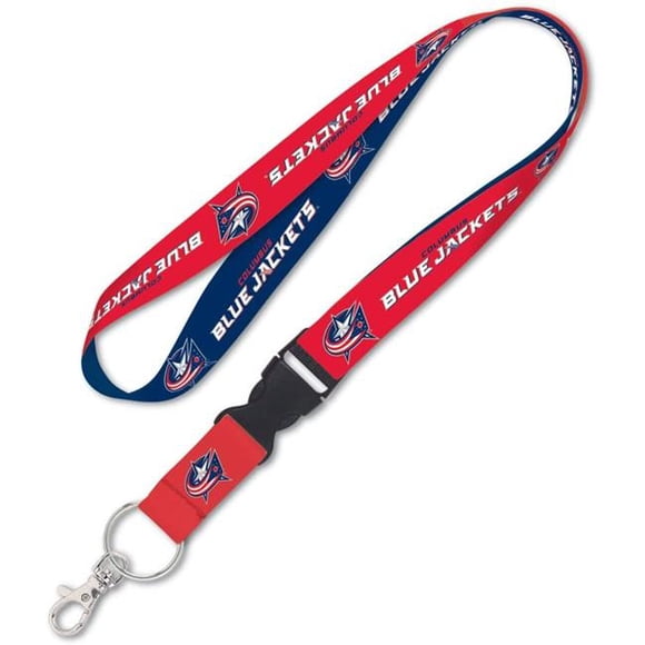 Wraft 3208534891 Columbus Blue Jackets Lanyard with Detachable Buckle Special Order