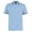 Light Blue/Navy, variant on Kustom Kit Mens Tipped Cotton Pique Polo Shirt