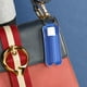 thumbnail image 3 of Bolsa de almacenamiento de lápiz labial, pequeña bolsa portátil para bálsamo labial con llavero, práctico estuche de transporte para lápiz labial para exteriores., 3 of 8