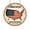 Red, variant on Zguuel 250Th Anniversary 4Th of July Hanging Ornaments U.S. 250th Anniversary Commemorative Plaque — Map & Design — A Nostalgic Wall For Homes And Offices Or A Historical Commemorative