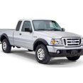 thumbnail image 2 of Fits 1993-2011 Ford Ranger Bushwacker Fender Flare 21912-02 OE Style; 3/4 Inch Tire Coverage; Matte Black; Dura-Flex 2000 ABS Smooth Plastic; Front 4-1/4 Inch/Rear 4-1/2 Inch Flare Height; Set Of 4, 2 of 9