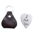 thumbnail image 1 of EeaseCA 1 Set Guitar Picks with Leather Case Index Finger Plectrum for Valentine's Day, 1 of 7