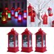 thumbnail image 5 of de 3 linternas exteriores interiores con forma decorativa Papá Noel Gloria Linterna decorativa de sobremesa, 5 of 9
