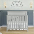 thumbnail image 4 of Dream On Me Ava 4-in-1 Convertible Mini Crib, Pebble Grey, 4 of 11