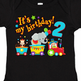 thumbnail image 4 of Inktastic Its My Birthday- Circus Train 2nd Birthday Boys or Girls Baby Bodysuit, 4 of 5