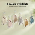 thumbnail image 4 of Mdesiwst Hand Towel Cute Sloth Shape Hanging Wipe Towel Soft Absorbent Quick Drying Towel for Home Kitchen Bathroom, 4 of 8
