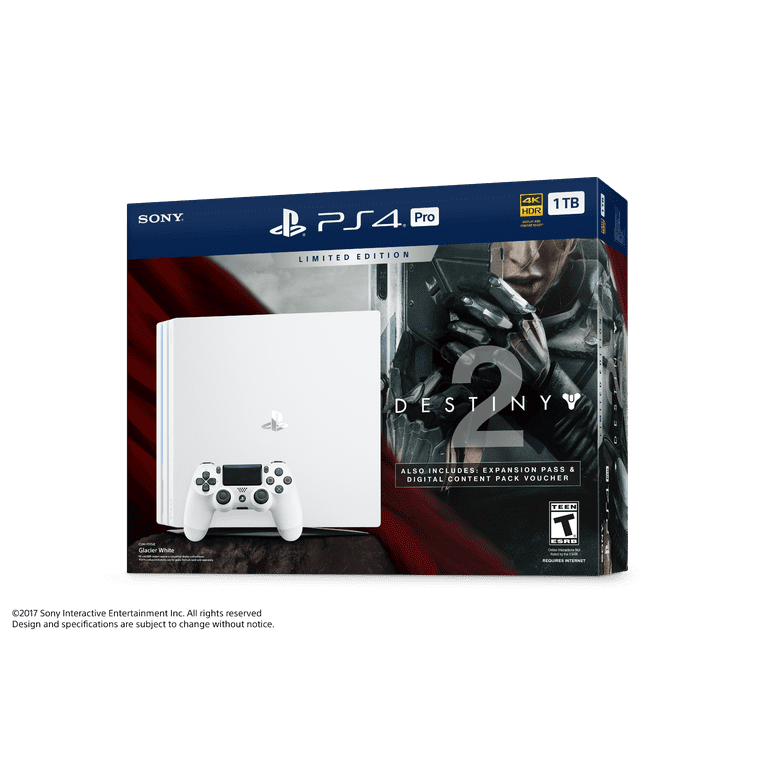ar mod automat Sony PlayStation 4 Pro 1TB Limited Edition Destiny 2 Bundle, White, 3002210  - Walmart.com
