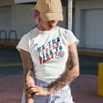 thumbnail image 2 of We the People Like to Party, Groovy 4th of July Quote Text Merch Gift, White T-Shirt, 2XL, 2 of 5