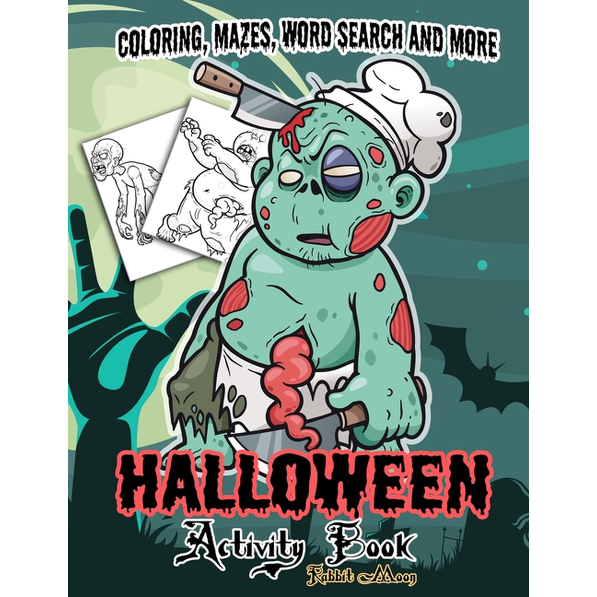 Halloween Collection Halloween Activity book: A Fun Kid Workbook Game For Learning Coloring Mazes Word Search and More ! Book 4 (Paperback)