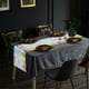 thumbnail image 4 of Bandera de mesa con estampado de algodón y poliéster con forma de conejito de Pascua Xihbxyly, 4 of 5