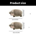 thumbnail image 5 of lanema Moo Deng Pygmy Hippoes Plushes Toy Soft Stuffeds Animal Pillow for Kids and Adults, 5 of 7