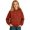 Wine, variant on Girls Leopard Hoodie Oversized Y2k Print Hoodies with Pocket Pullover Trendy Hooded Long Sleeve Casual Sweatshirt Fashion Streetwear Fall Winter Clothes(Black,3-4 Year)