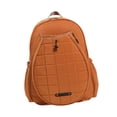 thumbnail image 3 of Bolsa de tenis, bolsa de hombro para raqueta de bádminton, suministros con correas ajustables, bolsillo para raqueta, bolsa para raqueta de tenis para Marrón, 3 of 8