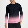 thumbnail image 6 of FNFYFH Long Sleeve Shirts for Men Big and Tall Workout Shirt Moisture Wicking Athletic Gym Running Tee Shirts Quick Dry Cooling Swimming T-Shirt Rash Guard, 6 of 6