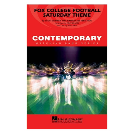 Hal Leonard Fox College Football Saturday Theme Marching Band Level 3 Arranged by Eric
