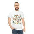 thumbnail image 5 of Cottage core Aesthetic Mushrooms, butterflies and bird T-Shirt, 5 of 7