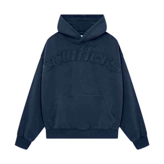 Solid Letter Hoodies for Women Long Sleeve Hooded Sweatshirt Fall Casual Pullover