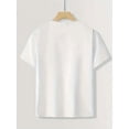 thumbnail image 2 of Teen Girl Clothes,With Three Girls And A Red PentagramPattern,  Short Sleeved T-Shirt For Teenagers, Letter Printed T-Shirt, Regular Round Neck, Breathable Fabric, 2 of 5