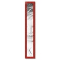 thumbnail image 2 of ArtToFrames 6" x 46" Red Picture Frame, 6x46 inch Red Wood Poster Frame (WOM-4593), 2 of 8