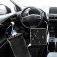 thumbnail image 5 of 3 Pack Car Trash Bag | Washable Back Seat Hanging Bag with Elastic Opening, Hanging Detachable Garbage Bag, 5 of 8