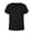 Black, variant on Gyujnb Boys Girls Sports Short Sleeve Crew Neck Black Neon Trim T Shirt Tops,5-6 Years