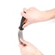 thumbnail image 3 of Cuchillo de masilla de 5 pulgadas, acero con alto contenido de carbono, dureza estupenda, PP TPR, mango cómodo, cuchillo para grabar en pared, 3 of 8