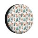 thumbnail image 1 of Fotbe Winter Woodland Friends Funda de Llanta de Repuesto con Estampado, Engrosada, Ajuste Universal para Jeep, Remolque, RV, SUV, Camión-14 inch, 1 of 6