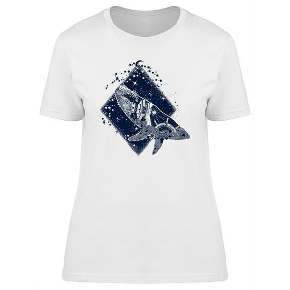Space Lighthouse Graphic T-Shirt Women -Image by Shutterstock, Female Small