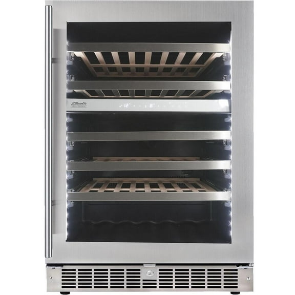 Danby 51 Bottle Integrated Wine Cooler, Low-E Dual Pane Door, Pro Style Handle