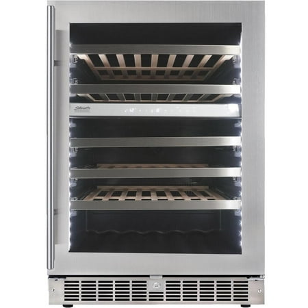 Danby 51 Bottle Integrated Wine Cooler  Low-E Dual Pane Door  Pro Style Handle