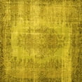 thumbnail image 1 of Ahgly Company Machine Washable Indoor Square Persian Yellow Bohemian Area Rugs, 3' Square, 1 of 4