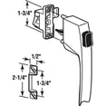 thumbnail image 2 of Prime Line Products K5145 Push Button Latch Wh K 5145, 2 of 4